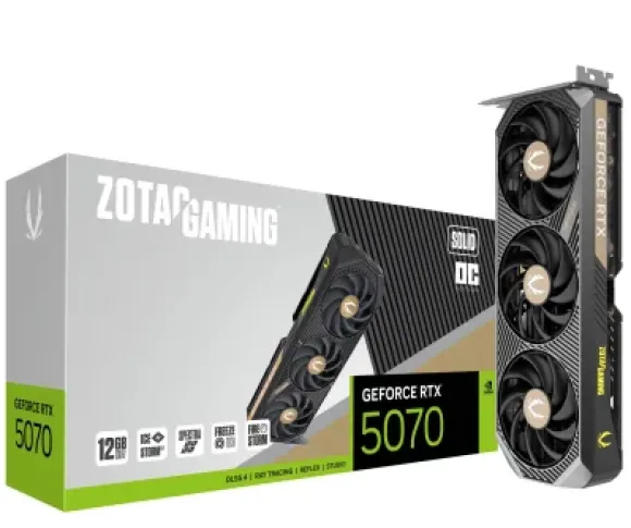 Zotac GeForce RTX 5070 Solid OC 12GB GDDR7 DLSS4 ZT-B50700J-10P
