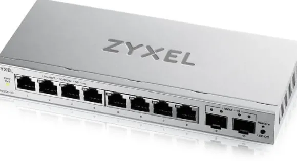 Zyxel GS1200-10v3 Zarządzany L2 Gigabit Ethernet 10/100/1000 Desktop Szary GS1200-10V3-EU0101F