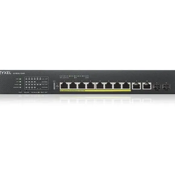 Zyxel XS1930-12HP 8-port Multi-Gigabit Smart Managed PoE Switch XS1930-12HP-ZZ0101F